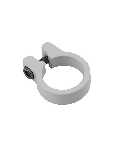 Alloy Seatpost Clamp Outer Diameter 31.8mm White.